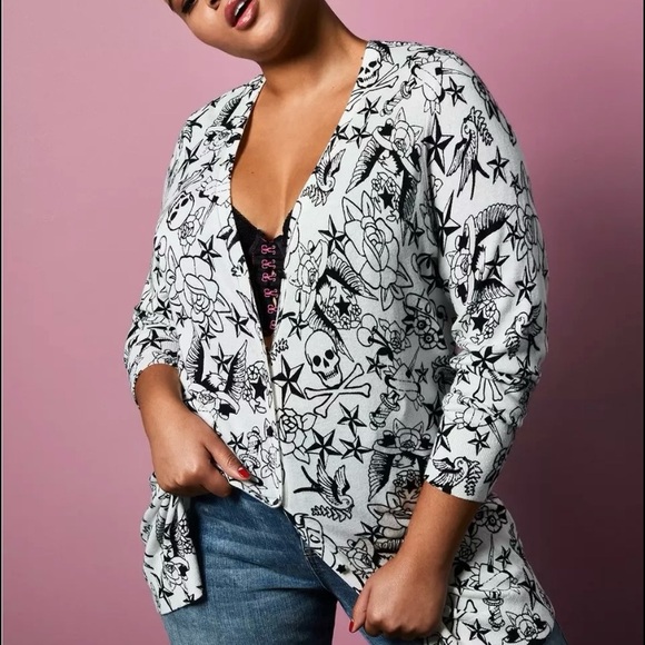 torrid Tops - Betsy Johnson Torrid Cardigan